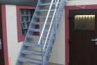 Escaliers métalliques extérieurs sur mesure