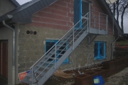 Escaliers métalliques intérieur sur mesure