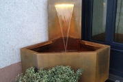 Mobilier jardin métallique sur mesure