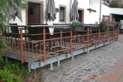 Terrasse mtallique sur mesure